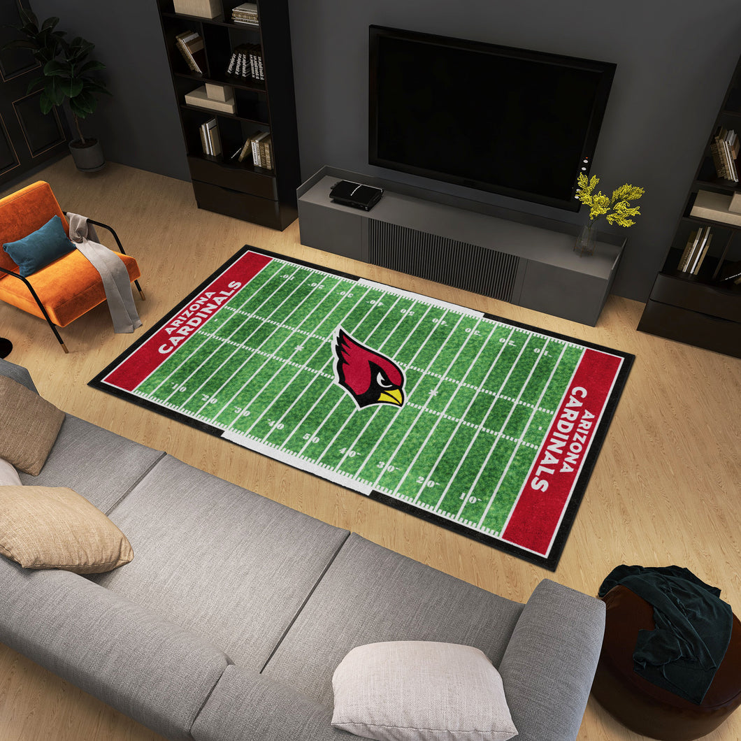 Arizona Cardinals Plush Rug - 6'x10'