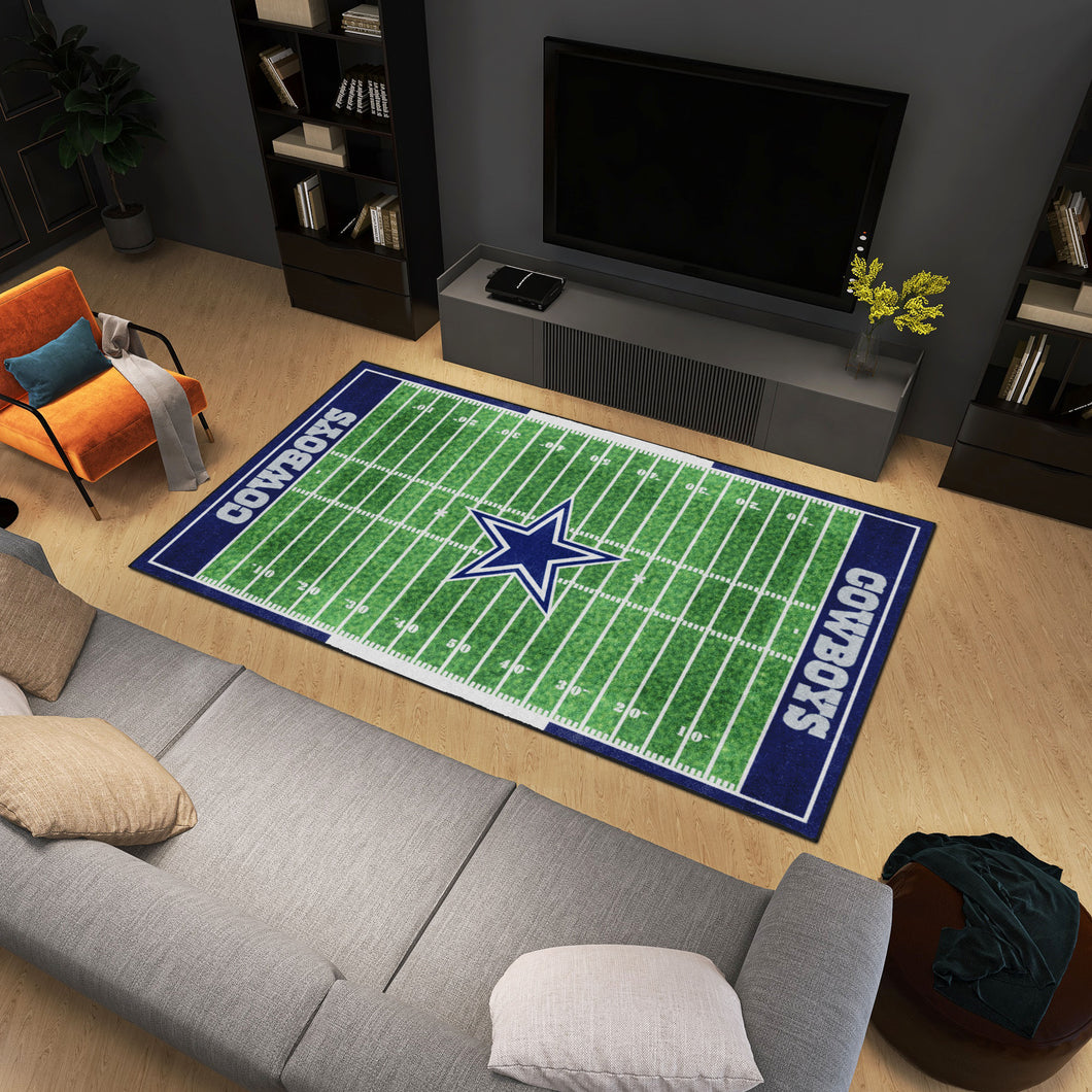 Dallas Cowboys Plush Rug - 6'x10'