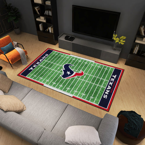 Houston Texans Plush Rug - 6'x10'