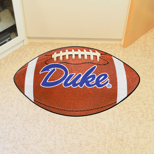 Duke Blue Devils Script Football Rug - 21