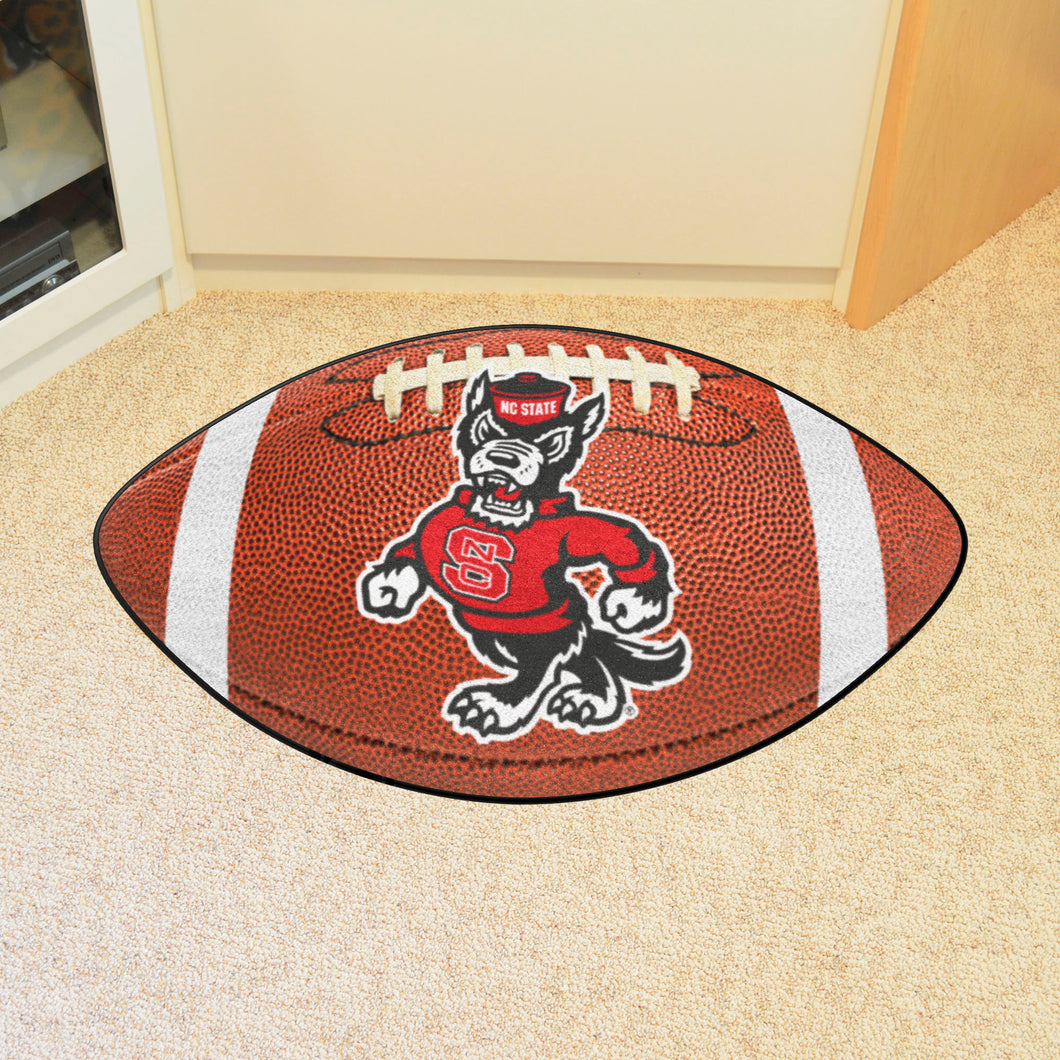 North Carolina State Wolfpack WUF Football Rug - 21