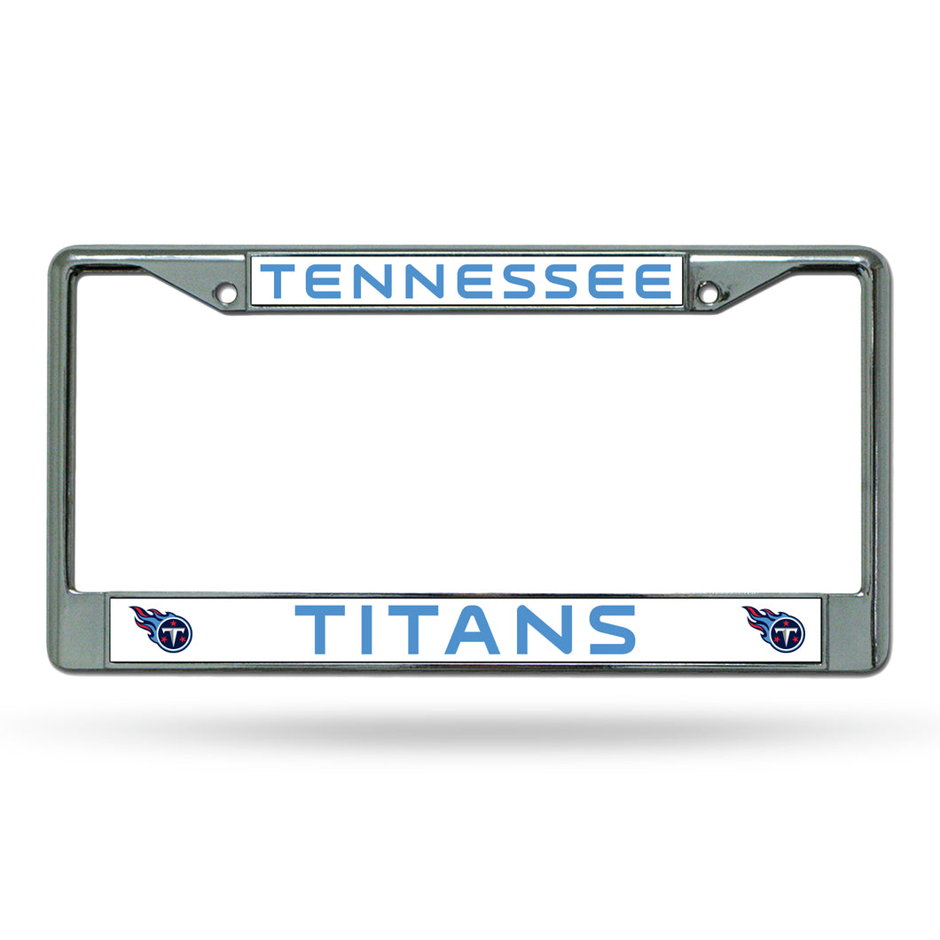 Tennessee Titans Chrome License Plate Frame 