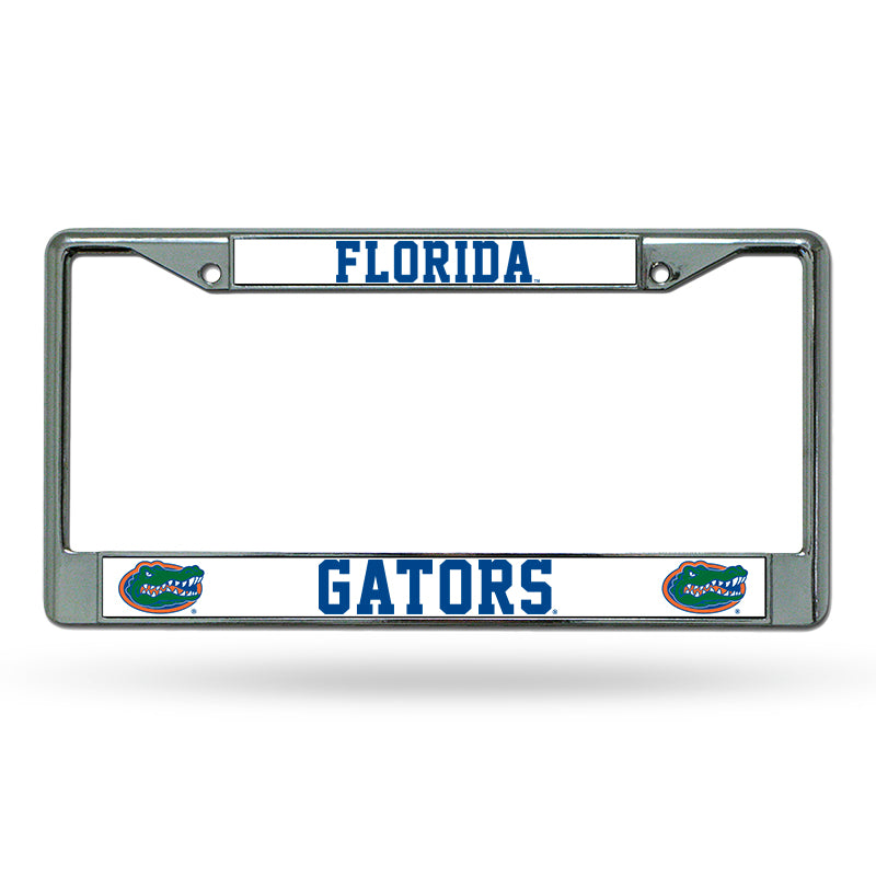 Florida Gators Black Chrome License Plate Frame