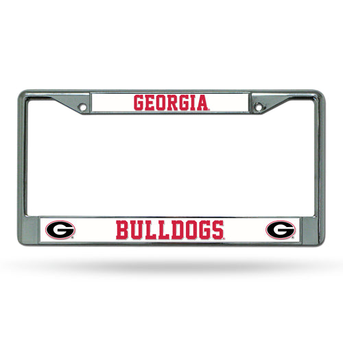 Georgia Bulldogs Chrome License Plate Frame