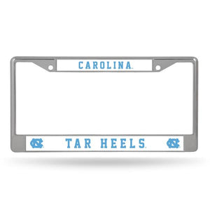 North Carolina Tar Heels Chrome License Plate Frame