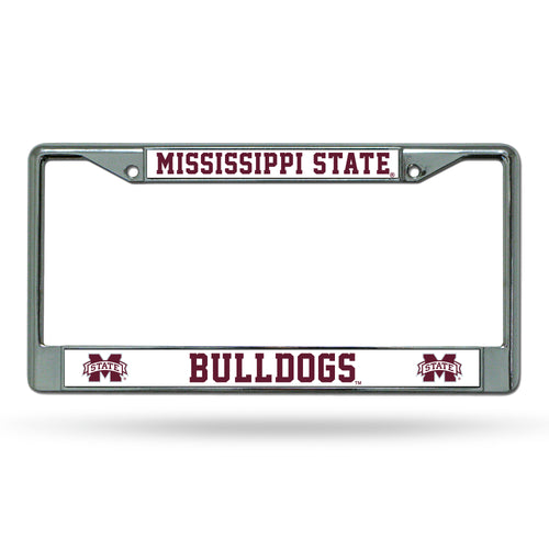 Mississippi State Bulldogs Chrome License Plate Frame