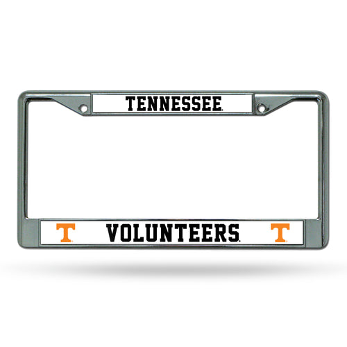 Tennessee Volunteers Chrome License Plate Frame