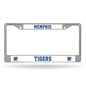 Memphis Tigers Chrome License Plate Frame