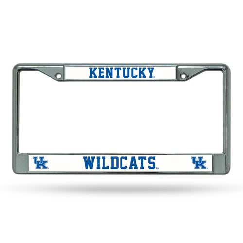 Kentucky Wildcats Chrome License Plate Frame