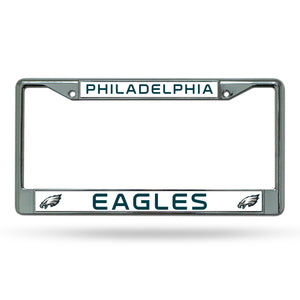 Philadelphia Eagles Chrome License Plate Frame 
