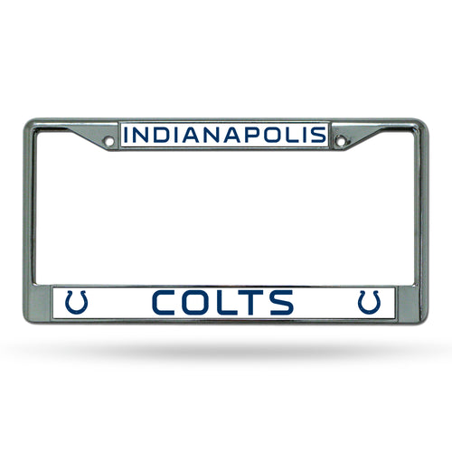 Indianapolis Colts Chrome License Plate Frame 