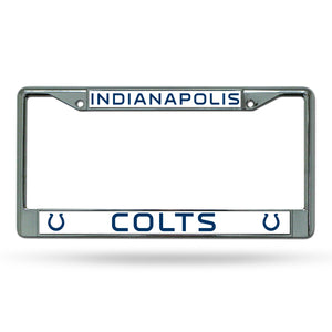 Indianapolis Colts Chrome License Plate Frame 