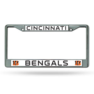 Cincinnati Bengals Chrome License Plate Frame 