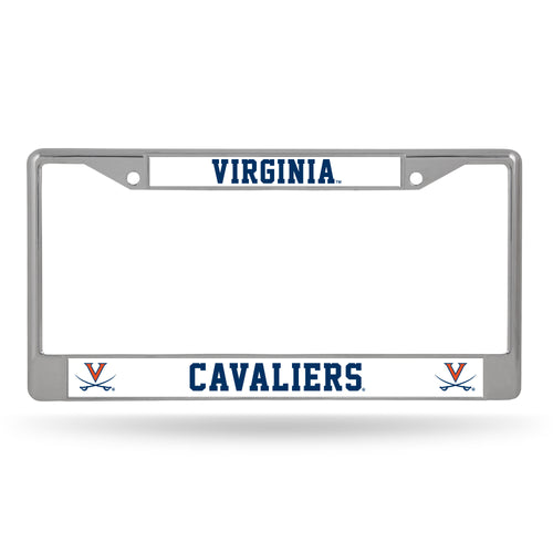 Virginia Cavaliers Chrome License Plate Frame