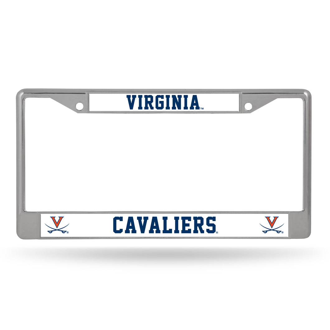 Virginia Cavaliers Chrome License Plate Frame