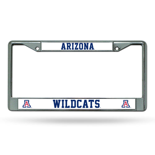 Arizona Wildcats Chrome License Plate Frame