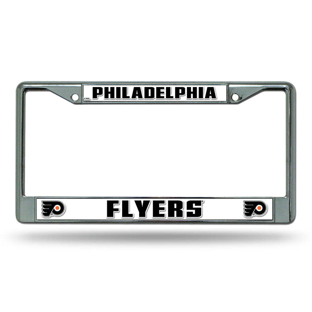 Philadelphia Flyers Chrome License Plate Frame