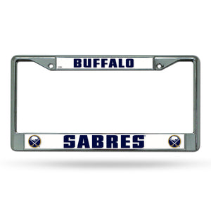 Buffalo Sabres  Chrome License Plate Frame