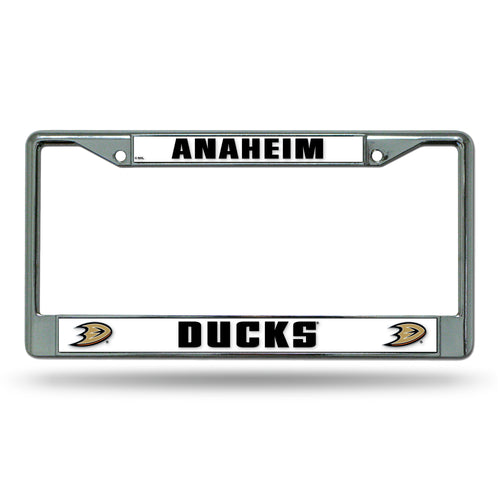 Anaheim Ducks Chrome License Plate Frame