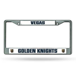 Vegas Golden Knights Chrome License Plate Frame