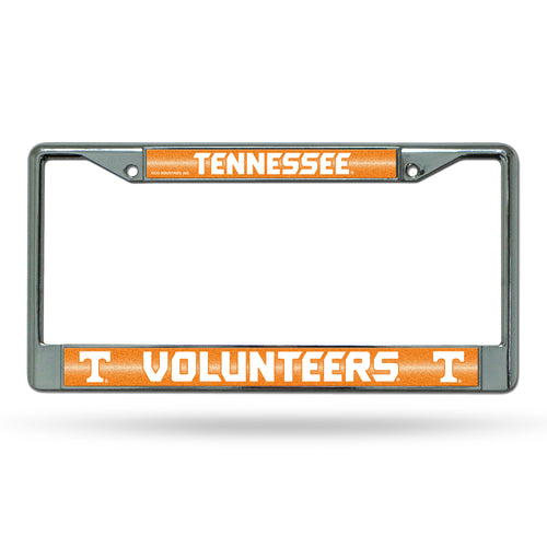 Tennessee Volunteers Bling Chrome License Plate Frame 