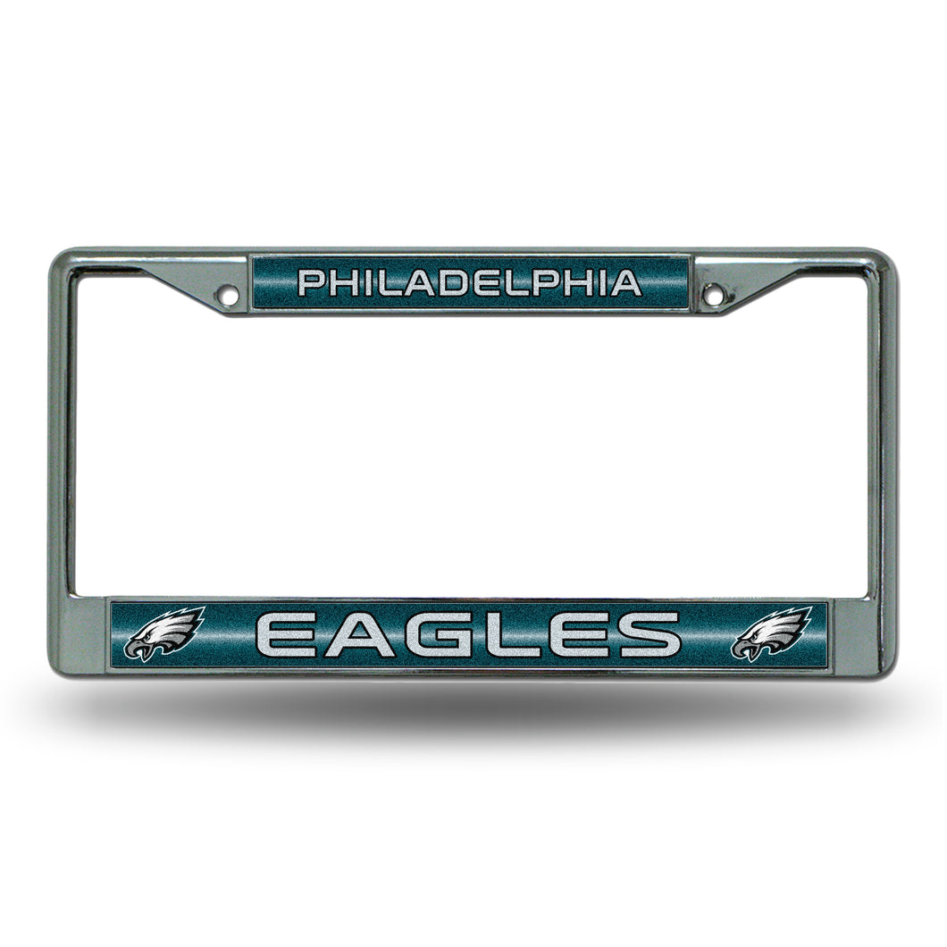 Philadelphia Eagles Bling Chrome License Plate Frame 