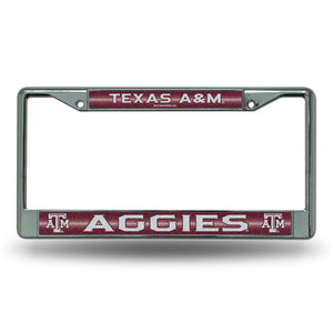 Texas A&M Aggies Bling License Plate Frame