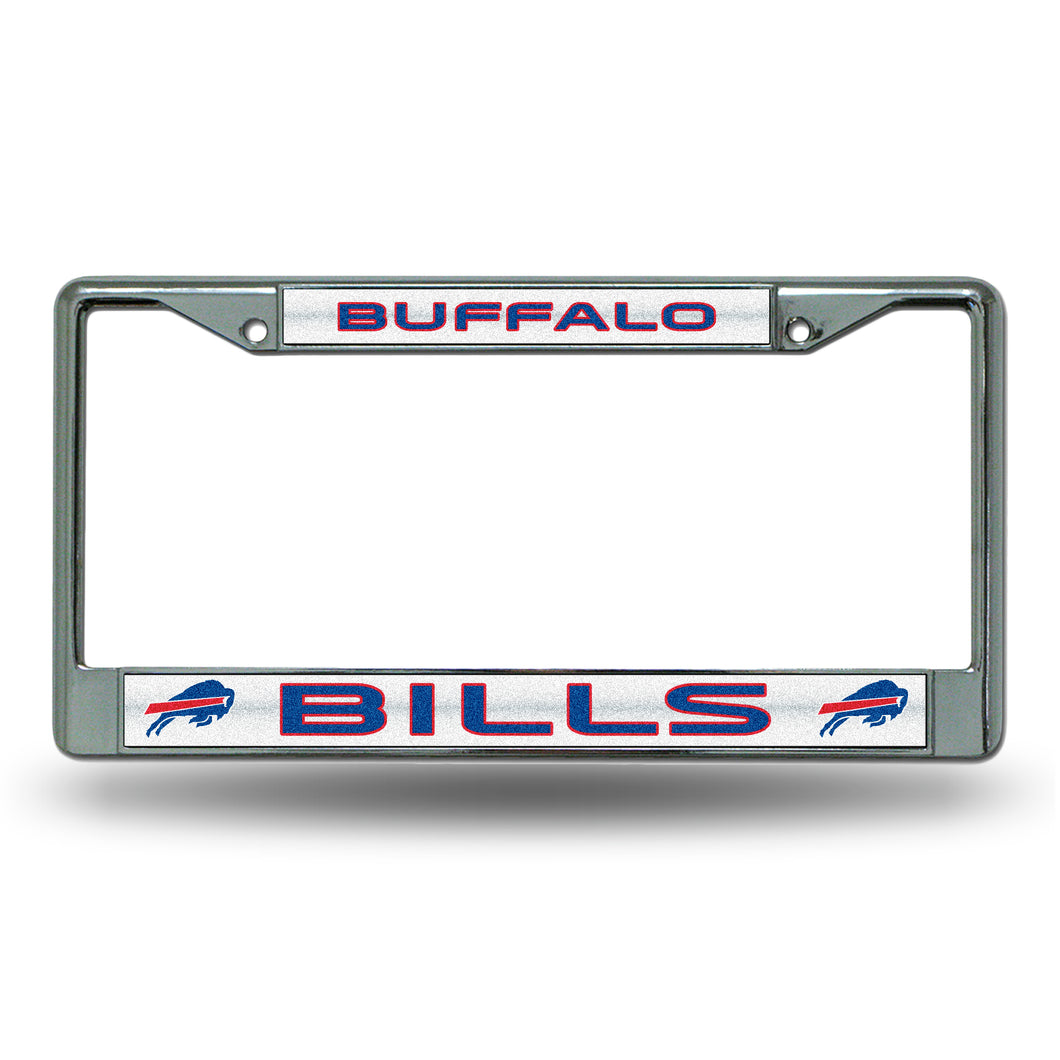 Buffalo Bills Bling Chrome License Plate Frame 