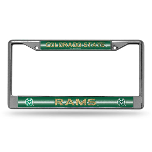 Colorado State Rams Bling License Plate Frame 