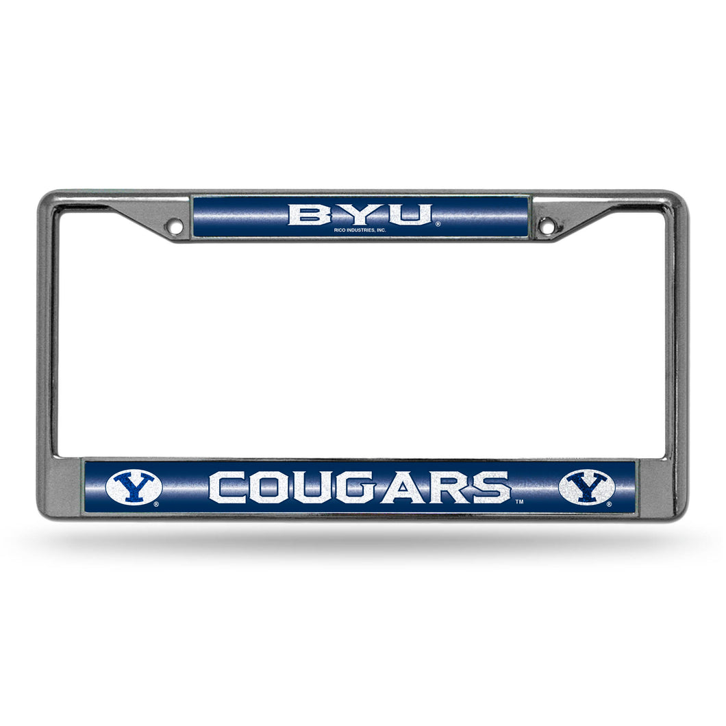 BYU Cougars Bling License Plate Frame