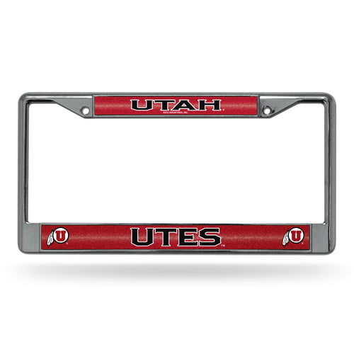 Utah Utes Bling License Plate Frame