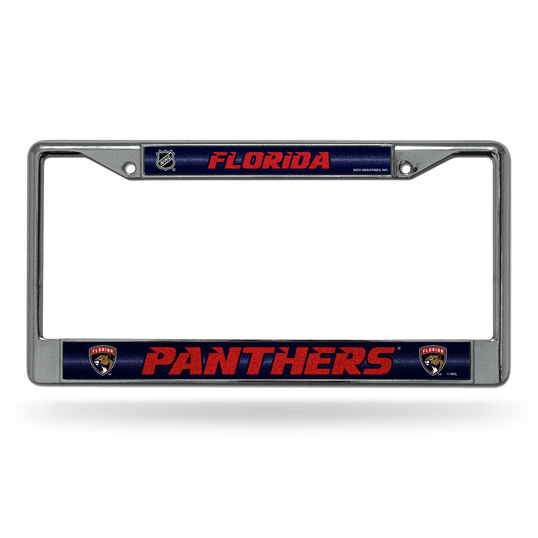 Flordia Panthers Bling License Plate Frame