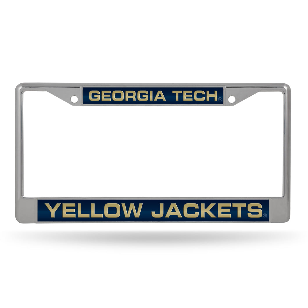 Georgia Tech Yellow Jackets Laser License Plate Frame