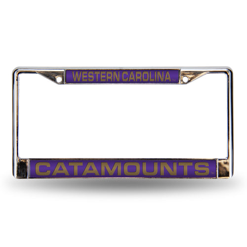 Western Carolina Catamounts Laser License Plate Frame