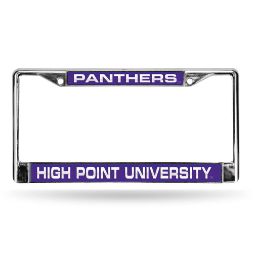 High Point Panthers Laser License Plate Frame