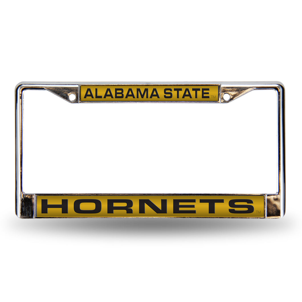 Alabama State Hornets Laser License Plate Frame