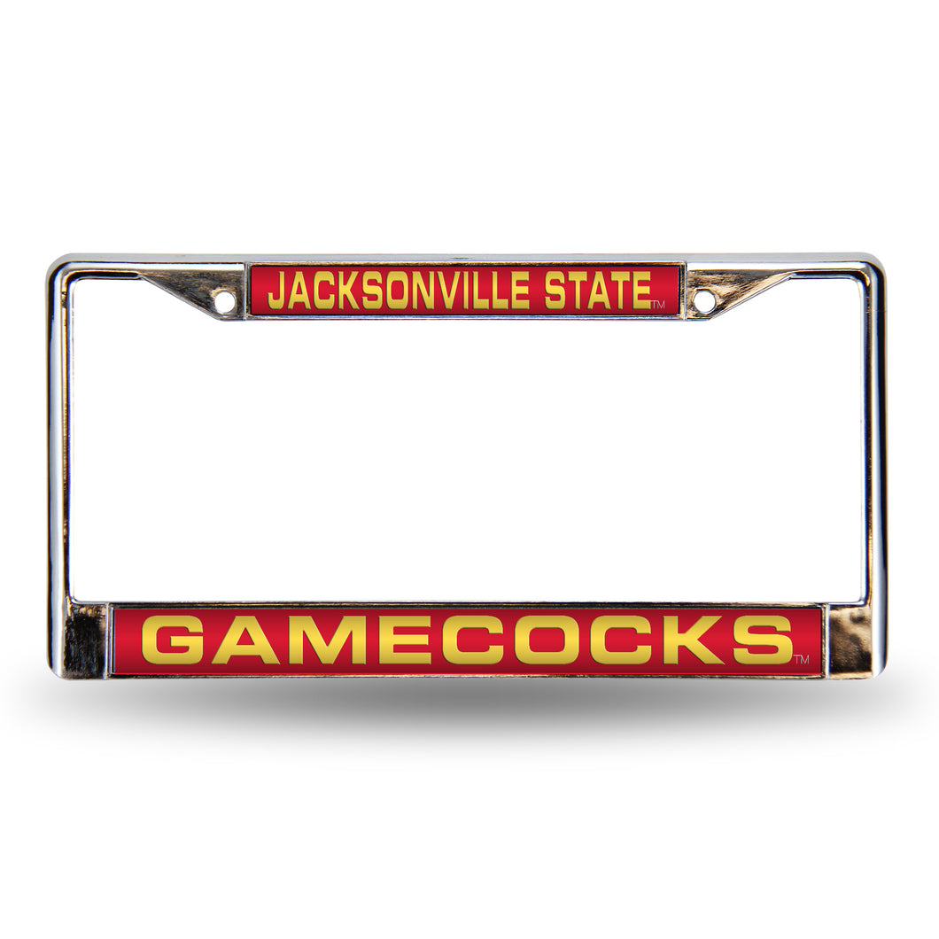 Jacksonville State Gamecocks Laser License Plate Frame