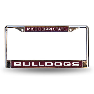 Mississippi State Bulldogs Laser License Plate Frame