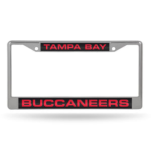 Tampa Bay Buccaneeers Laser Chrome License Plate Frame  #2