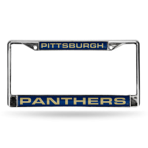 Pitt Panthers Laser License Plate Frame