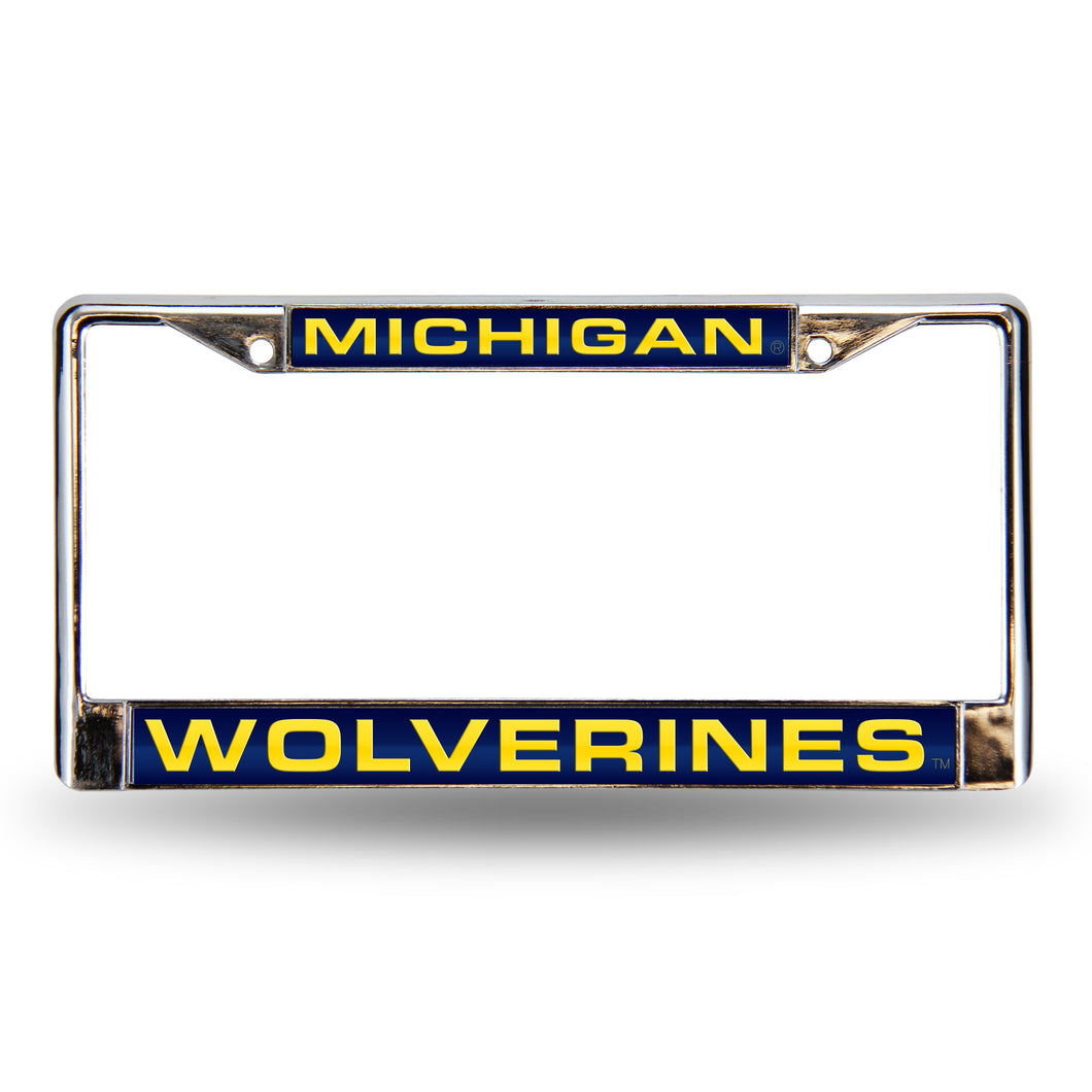 Michigan Wolverines Laser License Plate Frame