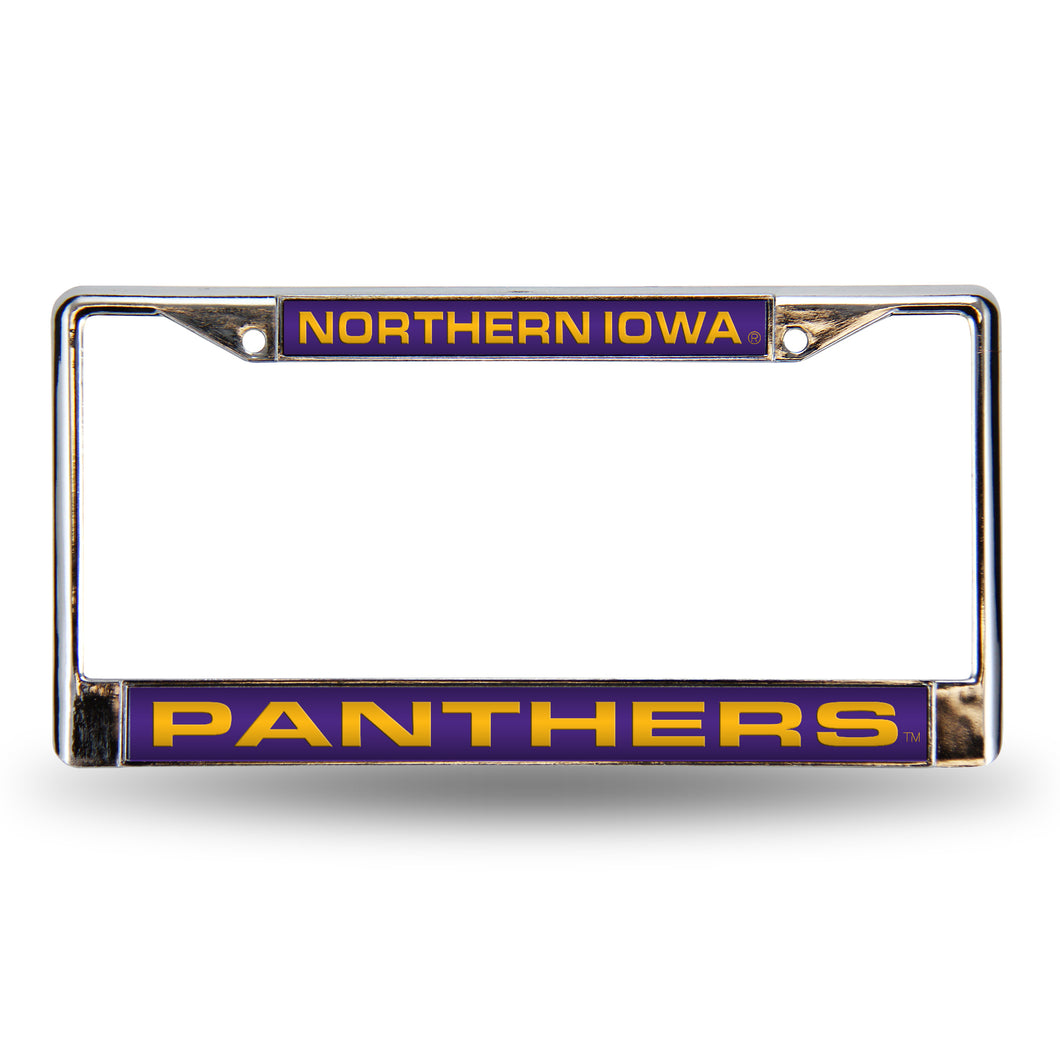 Northern Iowa Panthers Laser License Plate Frame