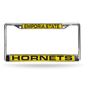 Emporia State Hornets Laser License Plate Frame