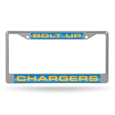 Los Angeles Chargers Bolt Up License Plate Frame 