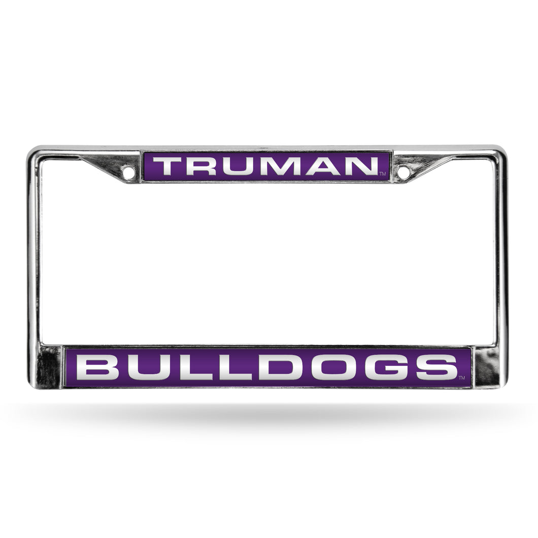 Truman State Bulldogs Laser Chrome License Plate Frame