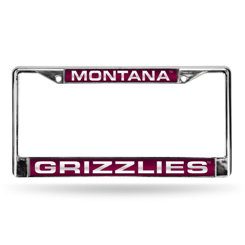 Montana Grizzlies Laser License Plate Frame
