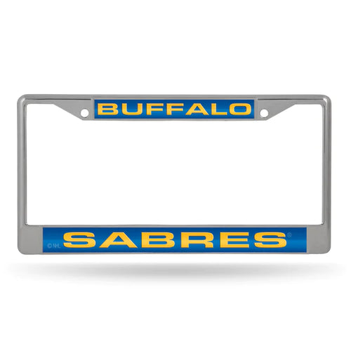 Buffalo Sabres Laser Chrome License Plate Frame