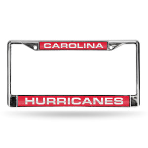 Carolina Hurricanes Chrome License Plate Frame
