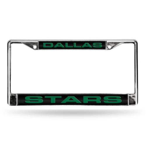 Dallas Stars Laser Chrome License Plate Frame