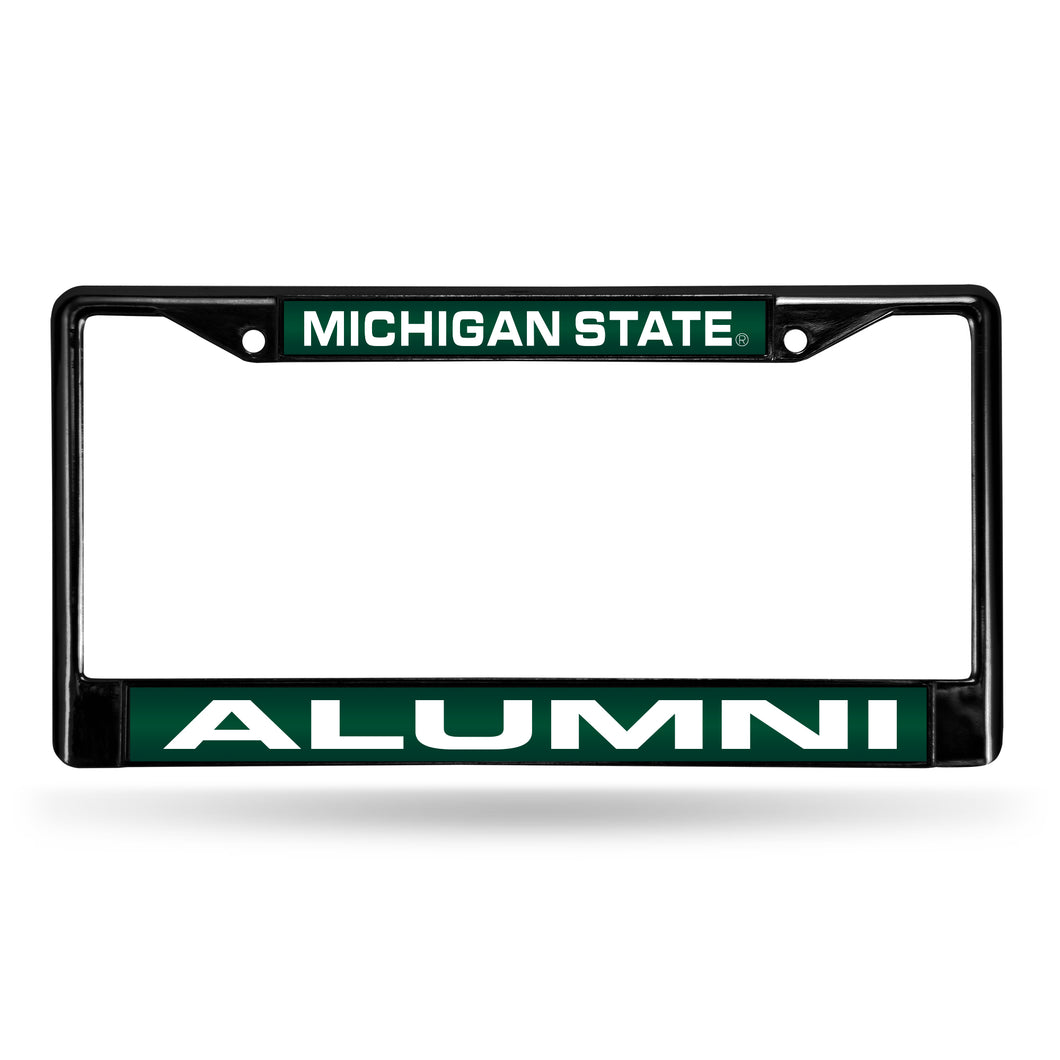 Michigan State Black Alumni Laser License Plate Frame